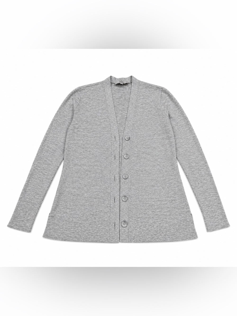 LOFT Women’s Gray Button-Front Cardigan Sweater Size Small